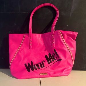 Juicy Couture Wear Me Pink Tote- Pre-Owned